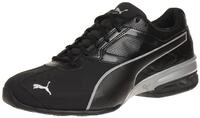 PUMA Herren Tazon 6 FM Low-Top Trainer, Puma Black-Puma Silver, 40 EU