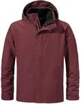 Sch&ouml;ffel Herren Partinello 3in1 Jacke, dark burgundy, 52