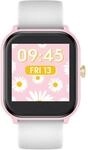 ICE-WATCH - Ice smart Pink White - Rosa Smartwatch f&uuml;r M&auml;dchen mit Silikonarmband -