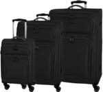 D&N Travel Line 9204 - Trolley-Set, 3tlg. schwarz