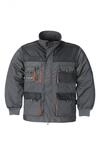 Terratrend JOB Arbeitsjacke, Farbe grau/schwarz/orange, Gre 52