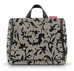 reisenthel toiletbag XL Baroque Marble - praktischer Kulturbeutel mit Haken,