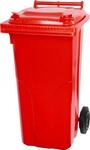 PROREGAL 2-Rad-M&uuml;lltonne MGB | HDPE-Kunststoff | HxBxT 94,5x48x54cm 