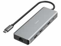 Hama USB-Hub 9 Ports (4x USB-A, 1x USB-C Daten, 1x USB-C Power, 2x HDMI, 1x