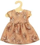 Heless 1230 - Puppenkleidung im Design Ros&eacute; Gold, edles Glitzerkleid mit