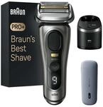 Braun Series 9 Pro+ Rasierer Herren, Elektrorasierer mit 5 Pro Rasierelementen,