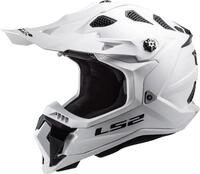 LS2 motocrosshelme Subverter Wei&szlig; 06 XS