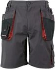 Herren Shorts dunkelgrau/schwarz/orange Gr&ouml;&szlig;e 56