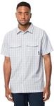 Jack Wolfskin Herren Thompson Men Shirt Shortsleeve, White Rush, S EU
