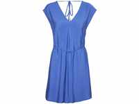 VERO MODA Damen Vmiris S/L V-neck Short Dress Wvn Noos, Dazzling Blue, XL