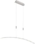 Lindby LED Manon (Modern) in Alu aus Glas (1 flammig,) Wohnzimmerleuchte