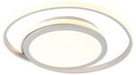 Lucande LED Deckenleuchte Noud dimmbar (Modern) in Chrom aus Metall (1 flammig,) -