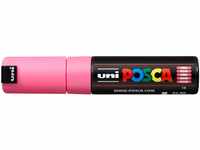 uni-ball 182628 - POSCA Marker mit breiter Keilspitze - rosa
