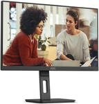 AOC 24E3QAF - 24 Zoll Full HD Monitor, Lautsprecher, h&ouml;henverstellbar (1920x1080, 75
