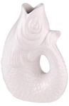 Gift Company Monsieur Carafon, Fisch, Vase, XS, wei&szlig;, 0,2 Liter