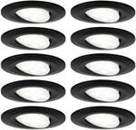 Paulmann 92462 LED Einbauleuchte Calla rund 10er Set 10x6W IP65 neutralwei&szlig;e