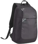 Targus TBB565GL Intellect Laptop-Rucksack 15,6" - Schwarz/Grau Wasserabweisend