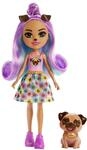 Enchantimals City Tails Hauptstrasse Penna Pug Und Trusty - Mopsm&auml;dchen Puppe mit