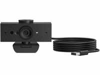 HP 620 FHD-Webcam | 1080p | 4 MP | 360° | Autofokus & Zoom | 2 Dual-Mikrofone 