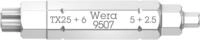 Wera - 05073202001-4-in-1 Bit, 9507 SB 4-in-1 Bit 2, 2,5; 5; 6 x TX 25 x 37 mm