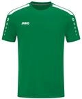 JAKO Kinder Trikot Power (Kurzarm), Sportgr&uuml;n, 164