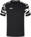 JAKO Herren Trikot Wild (Kurzarm), Schwarz/Wei&szlig;, XL