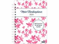 Familienplaner-Buch Colour 2024 17,5x23,1: Diary