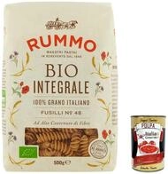 Italian Gourmet Fusilli integrali N.48 Pasta Vollkornnudeln 5 x 500g