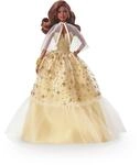 Barbie Signature - 2023 Holiday Puppe 35. Jubil&auml;umsedition mit goldenem Kleid...