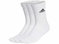 adidas Unisex Cushioned Sportswear 3 Pairs Crew Socken, White/Black, L/43-45