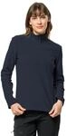 Jack Wolfskin Damen Taunus HZ W Pullover, Night Blue, XS