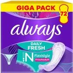Always Daily Fresh Normal Flexistyle Slipeinlagen 72 St&uuml;ck, Mit Frischduft,
