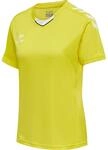 hummel Core XK Poly Jersey S/S Damen Trikot, Kurzarm Sport T-Shirt, Sportkragen mit