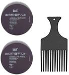 HAIR HAUS Super Brilliant Style Modelling Paste 100ml 2er Pack mit Fingerstyler