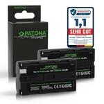 PATONA 2X Premium NP-F550 Akku 3500mAh &ndash; Ersatzakku f&uuml;r Sony NP-F550 NP-F750
