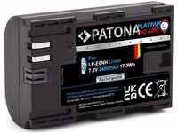 PATONA Platinum LP-E6NH Kamera Akku 2400mAh - Qualitätsakku mit Infochip -