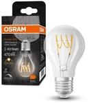 OSRAM Vintage 1906 Classic A FIL LED-Lampe, E27, Kolbenform, klar, 4,8W, 470lm,