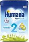Humana PROBALANCE Folgemilch 2, nach dem 6. Monat, Babynahrung im Anschluss an das