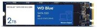 WD Blue SATA SSD M.2 2280 2 TB (interne SSD, hohe Zuverl&auml;ssigkeit, Lesevorg&auml;nge bis
