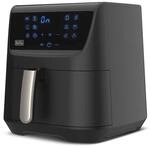 BLACK+DECKER BXAF5500E - Hei&szlig;luftfritteuse, Ohne &Ouml;l, 99% weniger Fett, 1800W, 5,5L