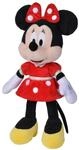 Simba 6315870229 - Disney Minnie Mouse, 35cm Pl&uuml;schtier im roten Kleid, Kuscheltier,
