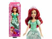 Mattel Disney Prinzessin Arielle Puppe, lange Haare zum Frisieren, beweglich,