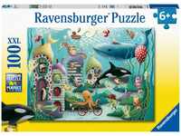 Ravensburger 12972 Underwater Wonders 100-teiliges Puzzle mit extra großen Teilen