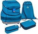 Finkid Buddy Classic Blau - Voll ausgestattetes Kinder Schulranzen-Set, 20l, Gr&ouml;&szlig;e