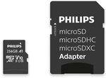 Philips Ultra Speed microSDXC Card 256 GB + SD Adapter UHS-I U1, Lesegeschwindigkeit
