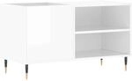 vidaXL Plattenschrank, Schallplattenschrank mit viel Stauraum, Plattenspieler...