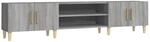 vidaXL TV-Schrank Grau Sonoma 180x31,5x40 cm Holzwerkstoff