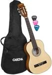 CASCHA Student Series Konzertgitarre 1/2 aus Edelholz Kombination-Gitarre Kinder&
