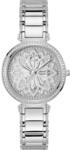Guess Lily Damen Armbanduhr, Silber, Edelstahlarmband, 3 bar Wasserdichtigkeit...
