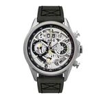 AVI-8 Mens 45mm Hawker Harrier Matador Chronograph Ivory Steel Japanese Quartz Pilot